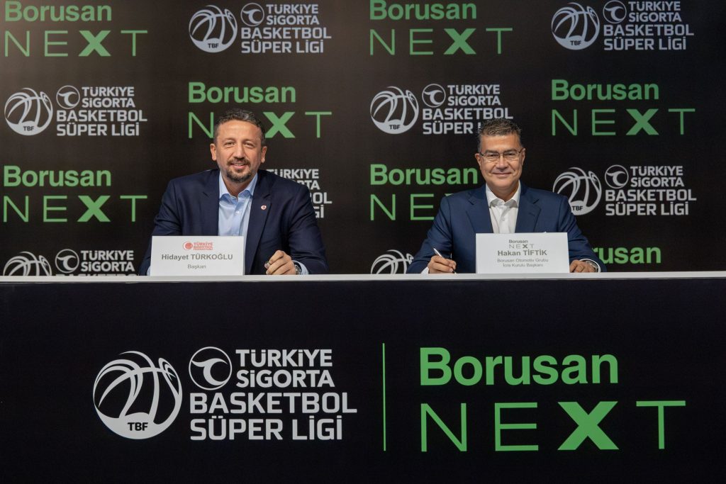 Borusan Next Türkiye Sigorta Basketbol Süper Ligi’nin Ana Sponsoru